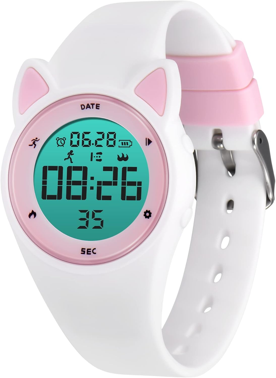 BEN NEVIS Children's Watch, Digital Sports Wrist Watch with Alarm Clock, Calories, Pedometer, SOS, Birthday Gift for Boys and Girls 6-15 Years