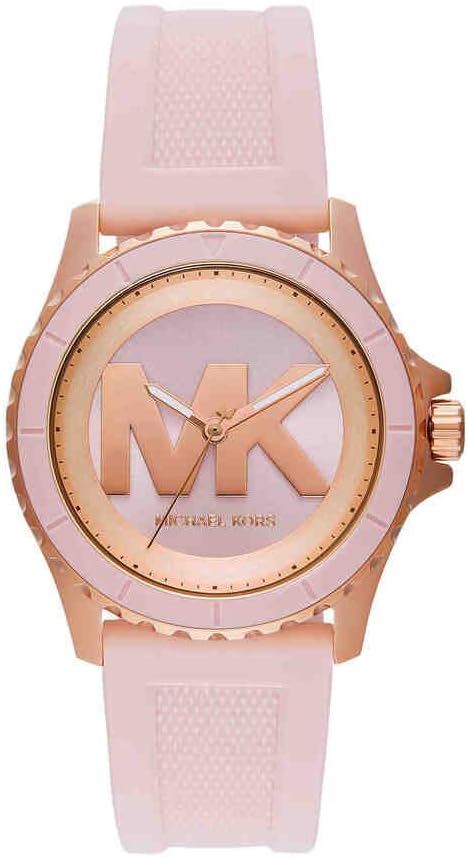 Michael Kors Everest Watch for Women, Quartz Chronograph Movement with Stainless Steel or Silicon Strap