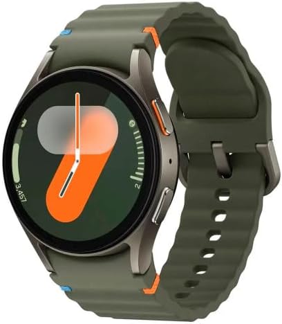 Samsung Galaxy Watch7 – 44 mm – Smart Uhr mit Sportband – Gummi – Bandgr??e: M/L – Anzeige 3.7 cm (1.47 Inches)