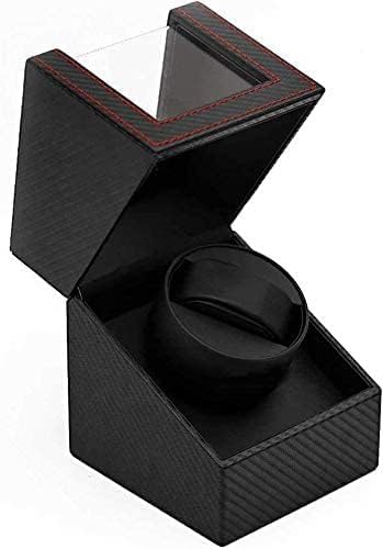 Watch Winder Automatic Watch Winder Display Stand Black Eco Leather Watch Winder Rotary Movement Box