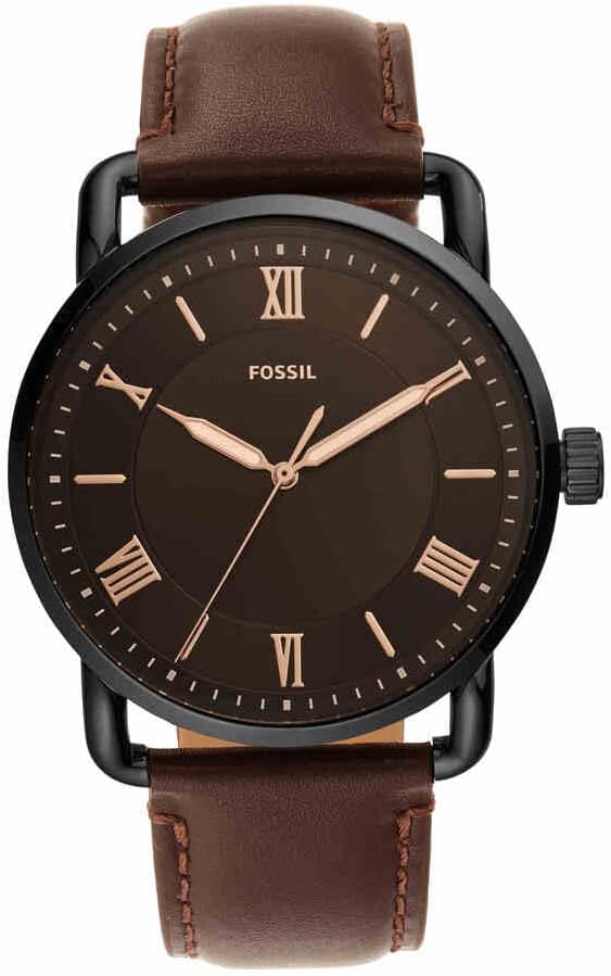 Fossil Copeland Men's Quartz Watch with Steel or Leather Strap