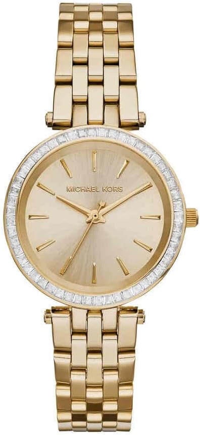 Michael Kors Orologio Darci da donna, Movimento al quarzo a tre lancette in tonalità oro con cinturino in acciaio inossidabile
