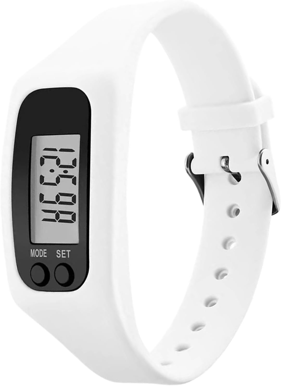 Step Watch – Display LCD senza app richiesta, orologio con grande schermo con contapassi, per camminare, fitness, viaggi, viaggi, jogging, escursionismo, parco, allenamento, palestra, uomini