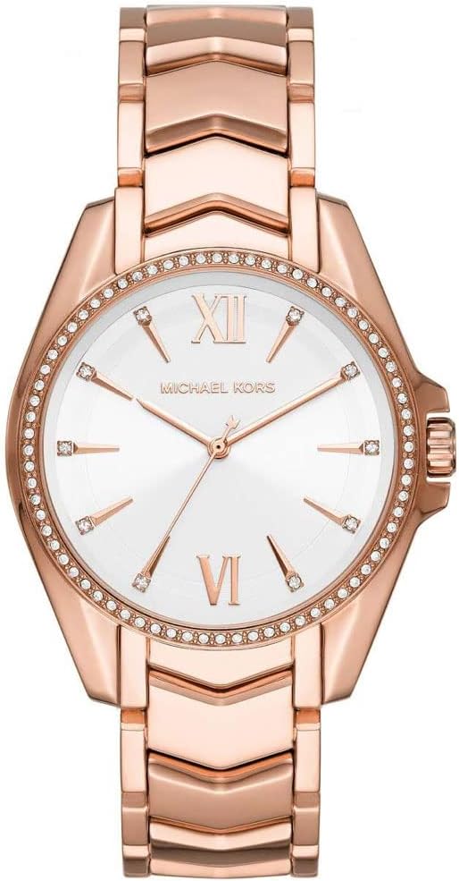 Michael Kors Whitney Women's Three Hand Movement Stainless Steel Case Watch
