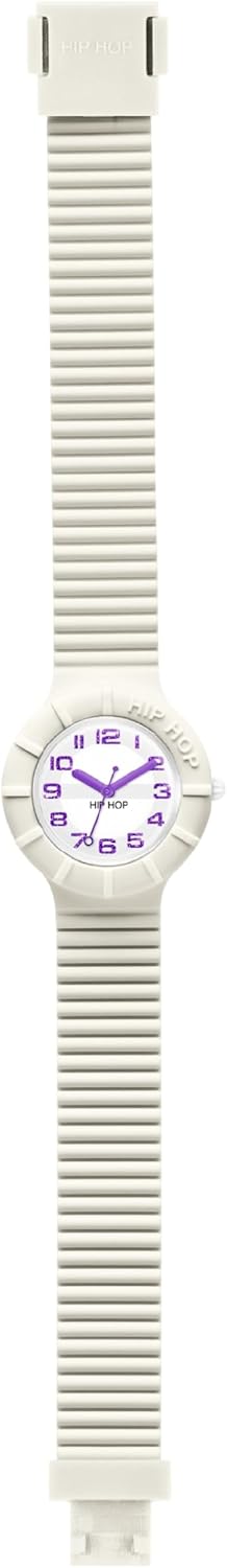 HIP HOP, Numbers Collection Women's Mango Watch with Interchangeable Silicone Strap, Practical Clasp, 32 mm Case, Quartz Movement, Water Resistant, Adjustable Length