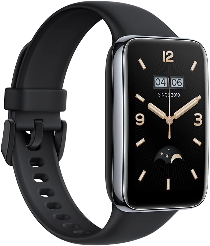 Xiaomi Smart Band 7 Pro Black Sport Activity Tracker, Waterproof, Health Monitor, 110 Exercise Modes, 100 Dials - IT Version, Unique, 39500