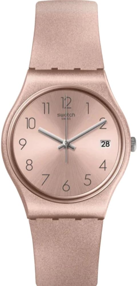 Swatch GP403 Women's Analogue Quartz Watch with Silicone Strap
