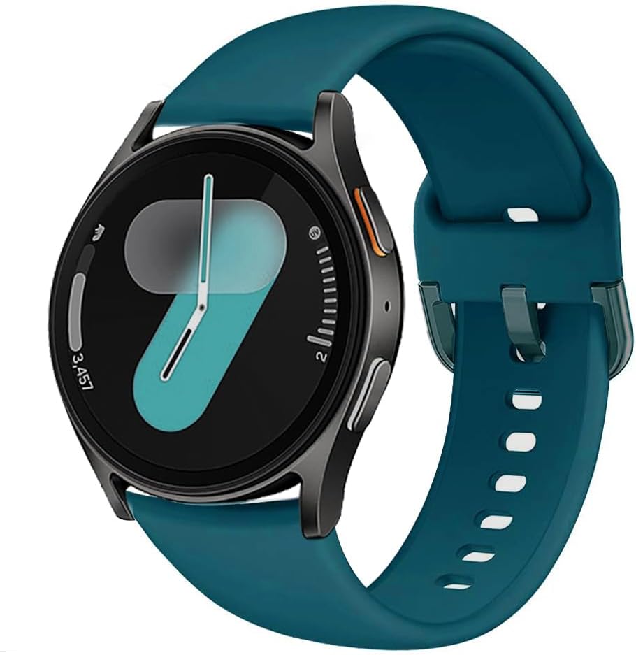 Gain Vivoactive 5/3/Venu 20mm 22mm Silicone Sport Strap for Samsung Galaxy Watch 7/6/5/4/FE 40mm 44mm/Watch 6 and 4 Classic 42mm 46mm 43mm 47mm Watch 5 Pro 1.1 196mm/3 41mm