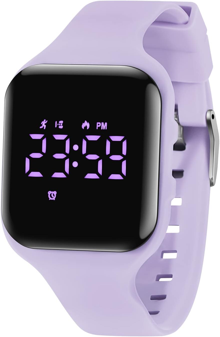 BEN NEVIS Children's Watch, Digital Sports Wrist Watch with Alarm Clock, Calories, Pedometer, SOS, Birthday Gift for Boys and Girls 6-15 Years