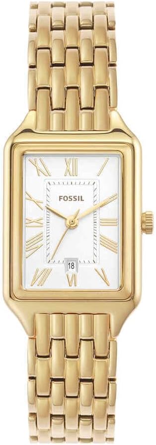 Fossil Raquel Watch for Women, Quartz Three Hand Movement with Stainless Steel Strap