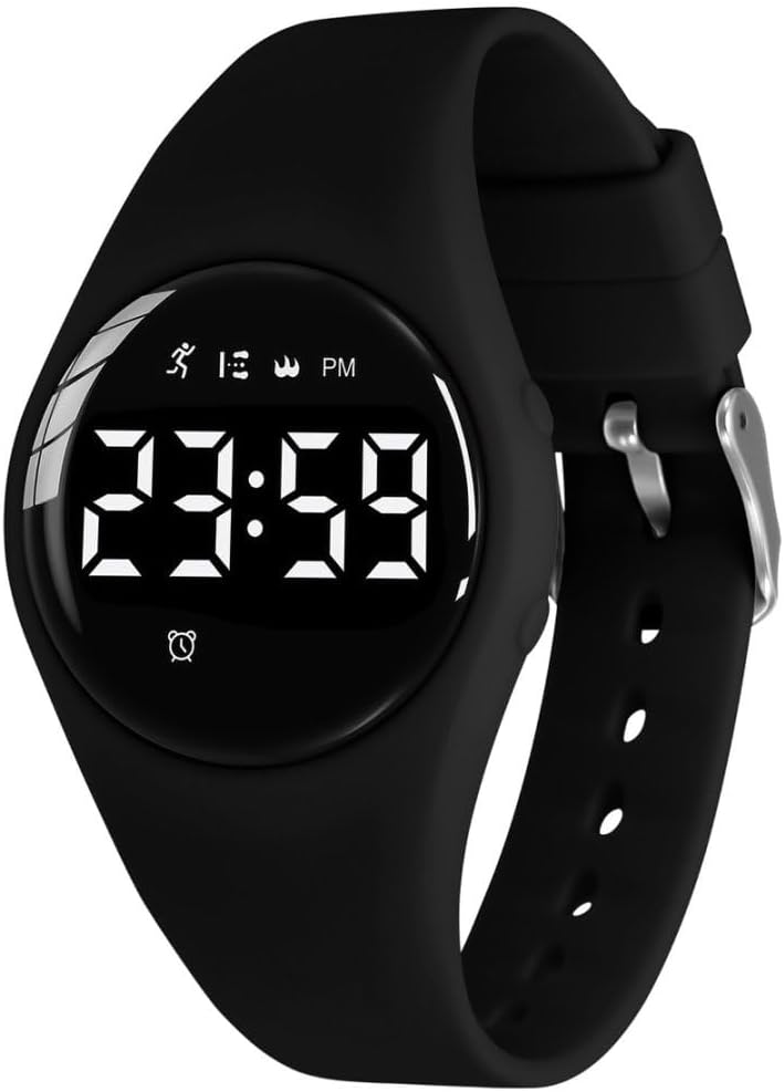 BEN NEVIS Children's Watch, Digital Sports Wrist Watch with Alarm Clock, Calories, Pedometer, SOS, Birthday Gift for Boys and Girls 6-15 Years