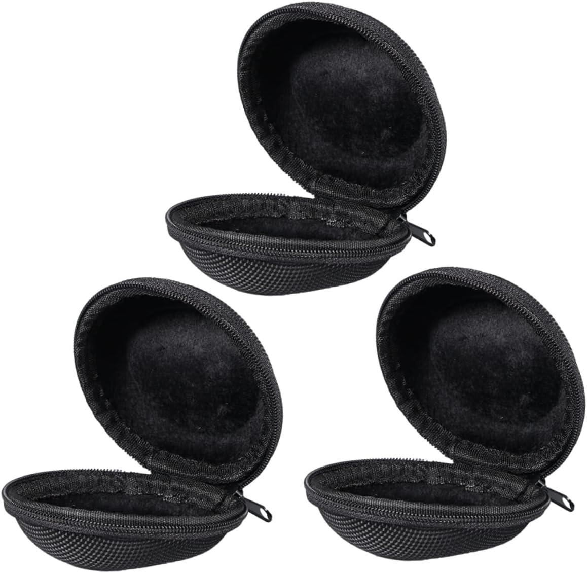 LIFKOME Reloj 3 x Men's Smart Watch Smart Watch Travel Smart Watch Single Case Organizer Black, Black