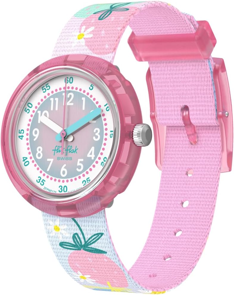 Flik Flak Orologio x Monbento FPNP175 Berry Nice Rosa Bambina
