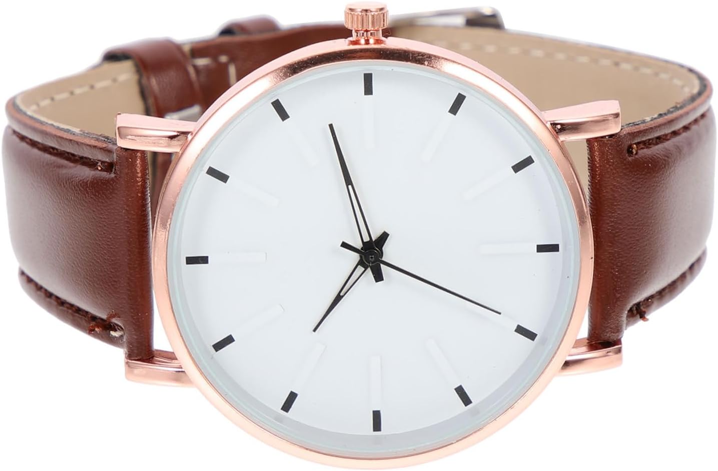 Men's Quartz Watches Men's Watch Slim Wrist Watch Casual Male Watch Men's Leisure Leather Watch