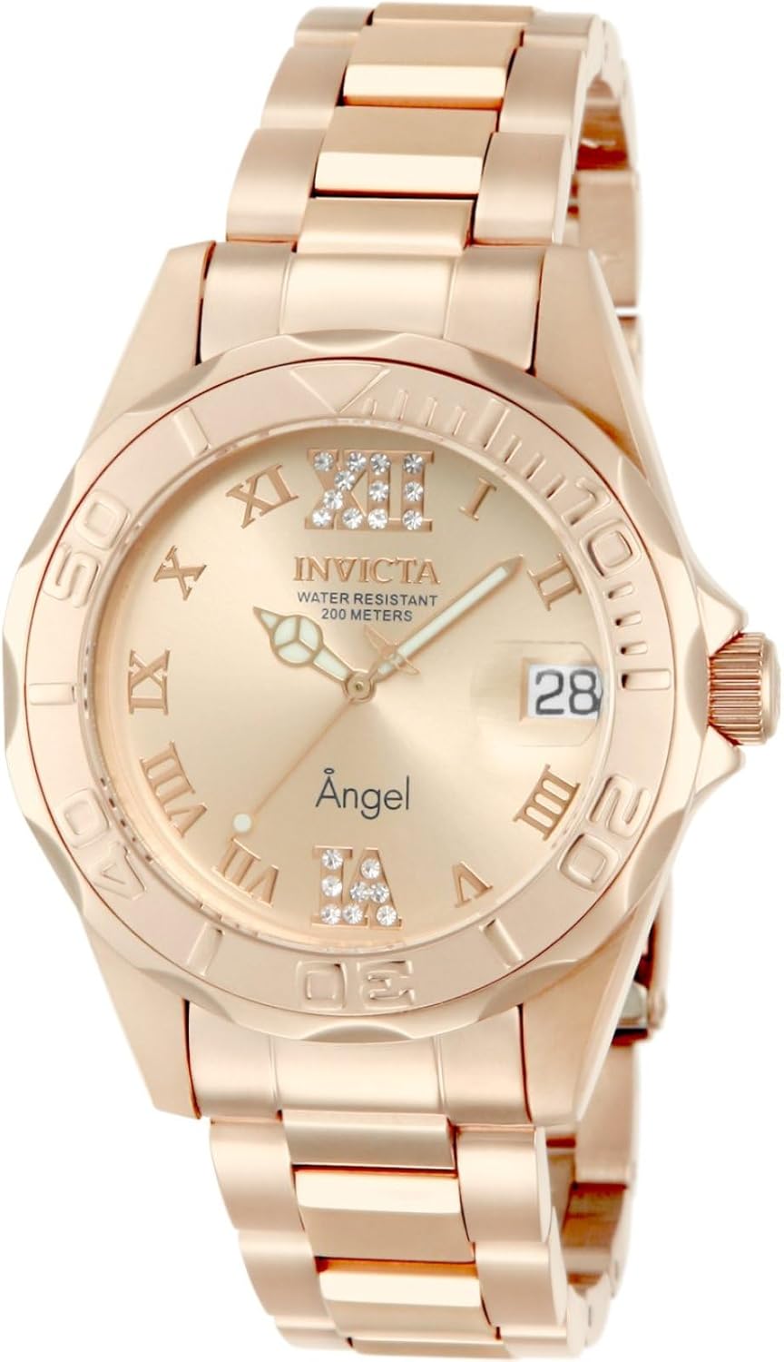 Invicta Pro Diver Women's Stainless Steel Watch with Quartz Movement - 38 mm
