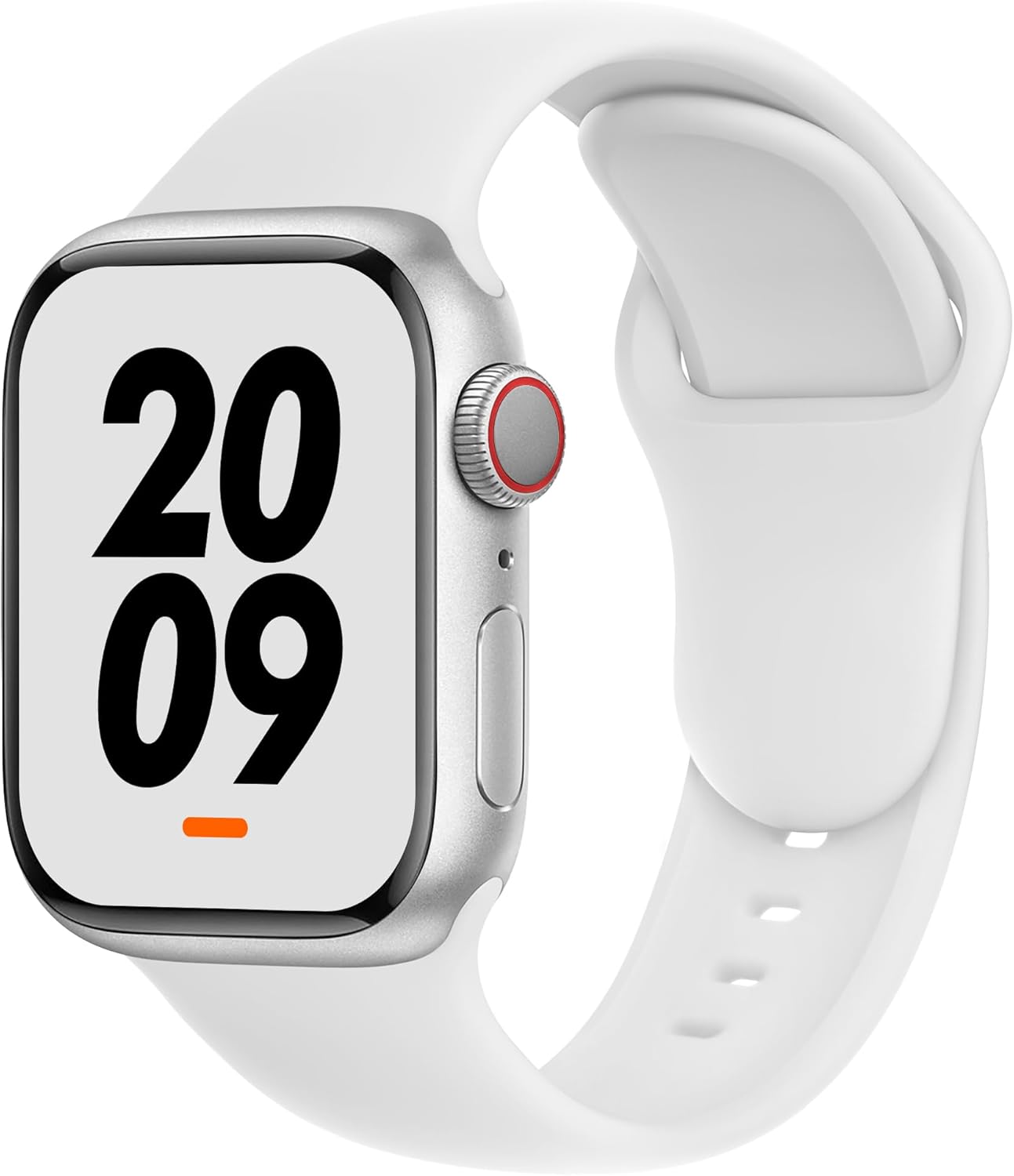 C1A for Apple Watch Strap 40mm 44mm 46mm 42mm 45mm 41mm 38mm 49mm Se Ultra 2 Series 10 9 8 7 6 5 4 3 Band Silicone Sport Bracelet