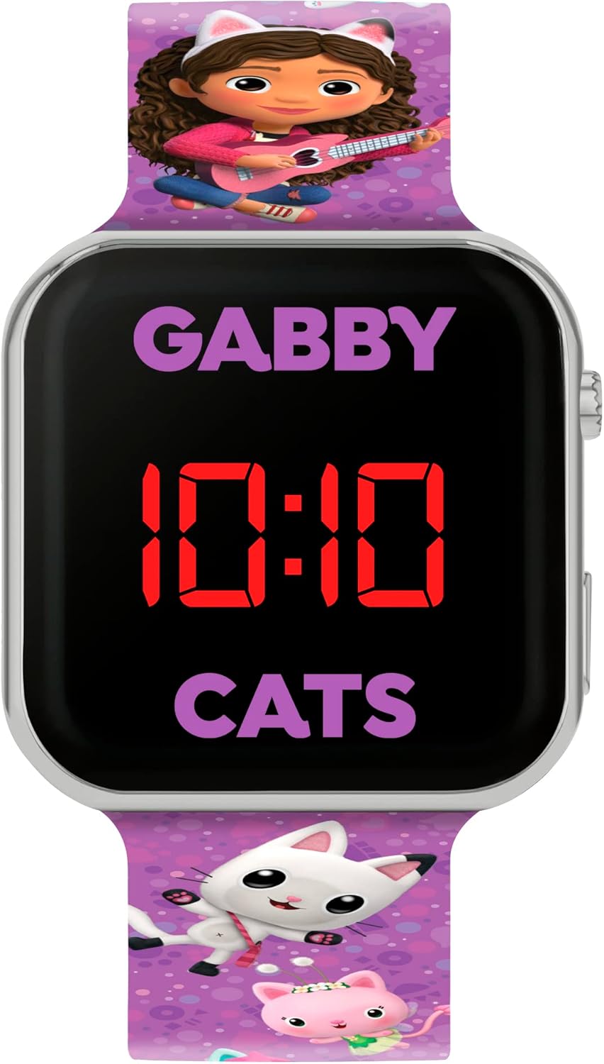 Disney GAB4033 Girl's Digital Quartz Watch with Plastic Strap