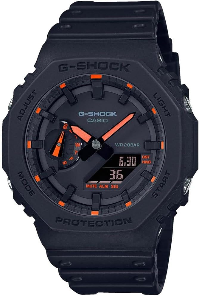 Casio G-Shock CA.GA-2100-1A4ER Men's Resin and Carbon Watch