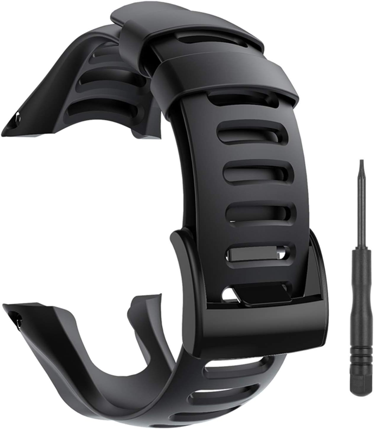 YHC Suunto Ambit 1 2 2R 2S 3 Sport Run Peak Replacement Strap Soft Rubber Watch Accessories