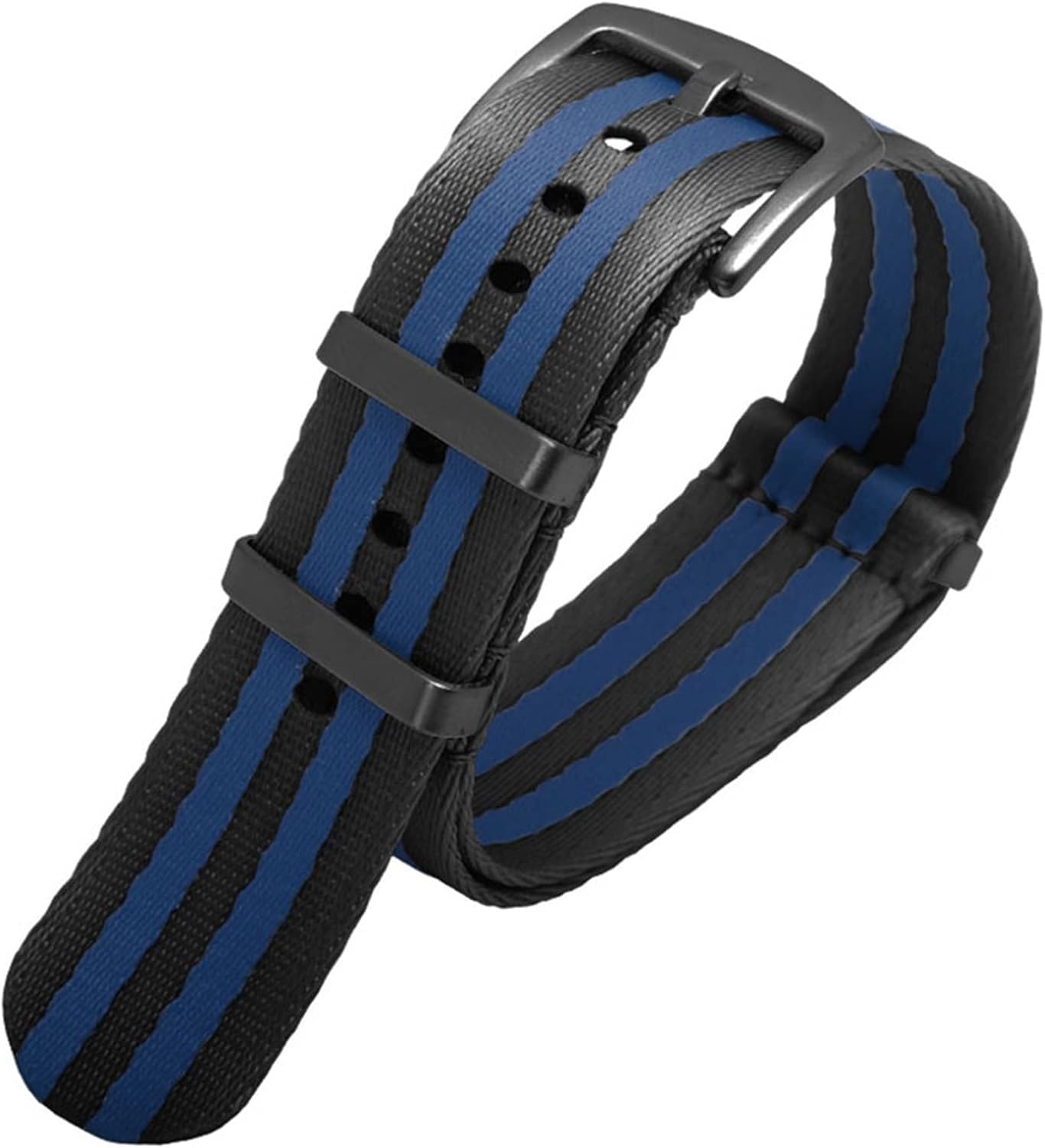 20 mm 22 mm NATO Nylon Fabric Strap Sport Military Parachute Strap for Seiko/Omega/Rolex 300