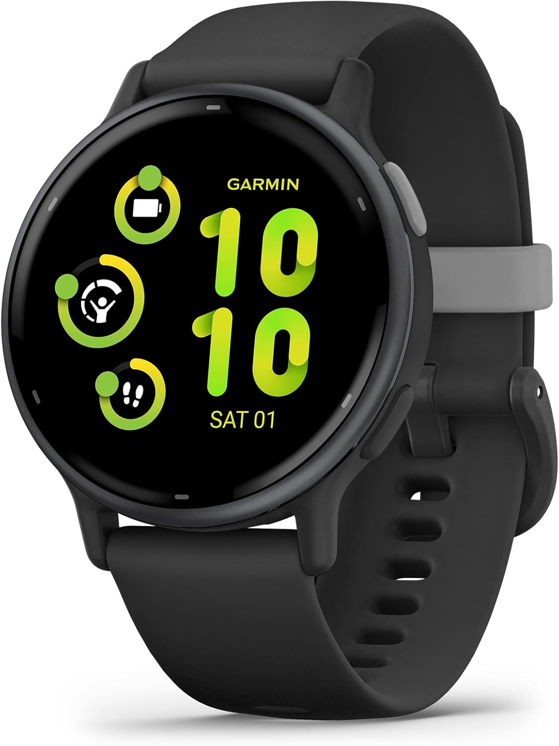 Garmin vívoactive 5 AMOLED Smartwatch 1.2 Inches, 42 mm Case, Music, Garmin Pay, +30 Sports, GPS, Cardio, Sleep Coach, Workout Benefits, 11 Days Battery Life