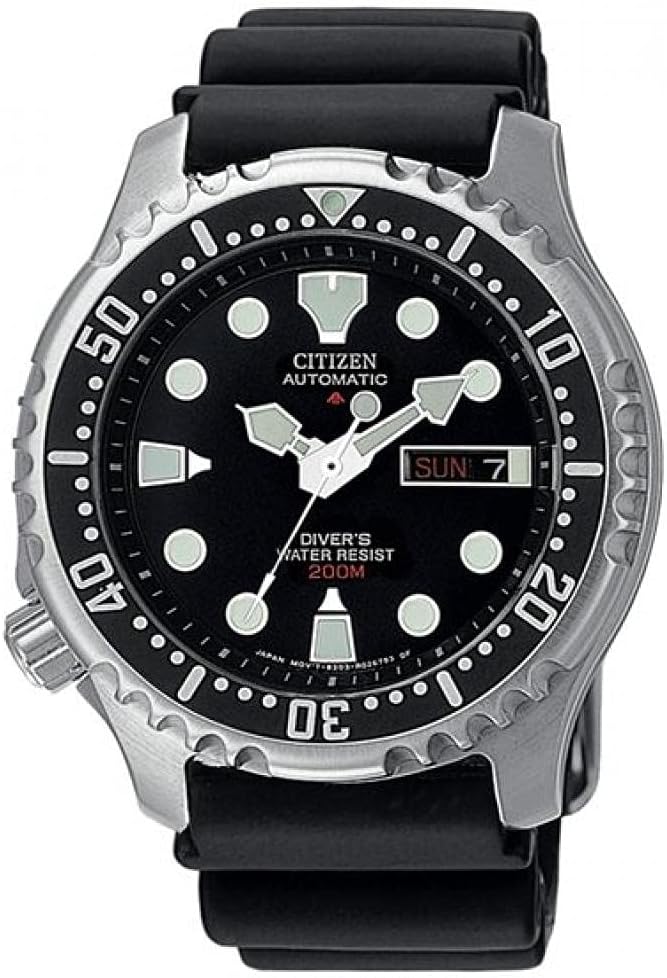 Citizen Promaster Diver 200 m Automatic NY0040-09E Men's Wristwatch, black / black, Strap