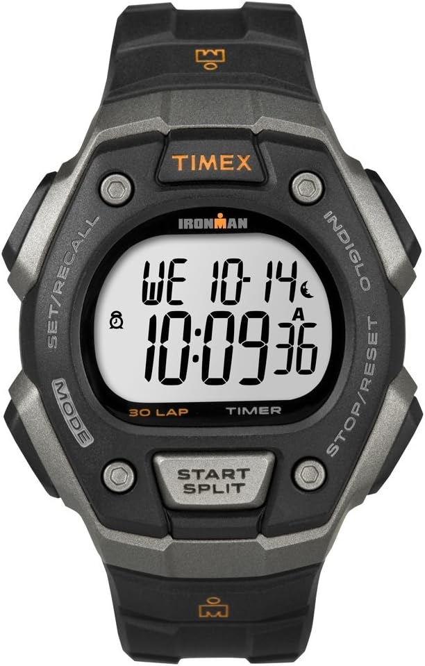 Timex Unisex Digital Dial Wrist Watch, Resin Strap