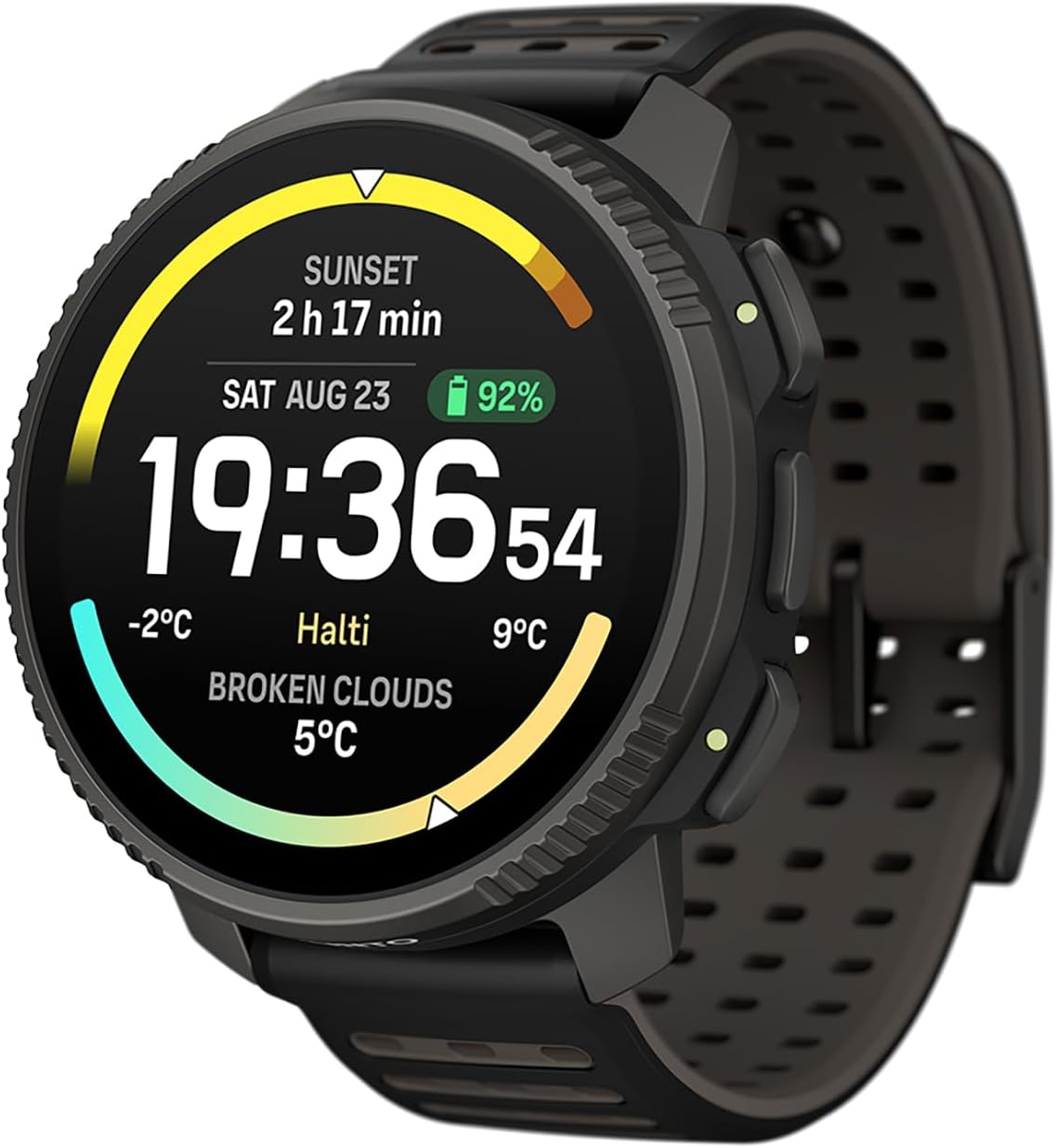 SUUNTO Vertical 2 Orologio da Avventura, GPS Dual-Band, 115+ Modalità Sportive, Touchscreen da 1,5 pollici, Mappe Offline Globali Gratuite, Autonomia della Batteria di 40 Giorni