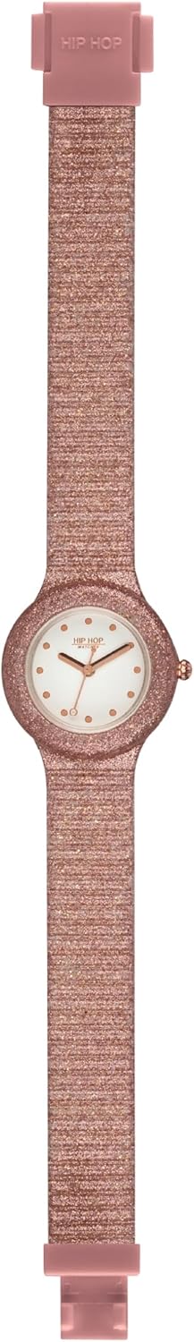 HIP HOP Sparkling Mania Time Only Watch for Women and Girls Fully Glittered in Soft Silicone Water Resistant
