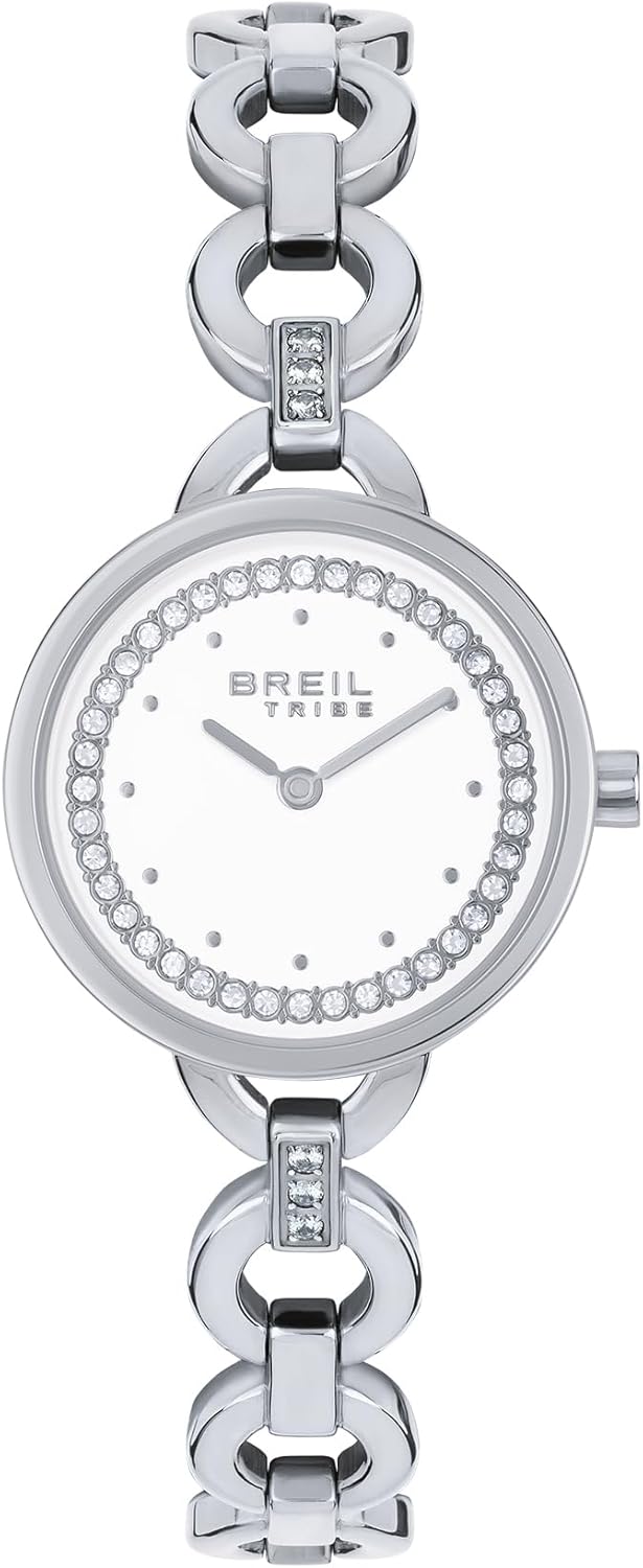 Breil, Anouk Collection, Women's Watch with Steel Bracelet, Water Resistant, Quartz Movement, 25 mm Case, Jewellery Clasp
