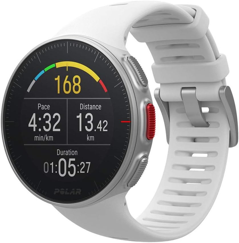 Polar Vantage V Premium Smartwatch with GPS, Heart Rate Measurement from Wrist, Suitable for Running, Swimming, Biking and Any Other Sports - Music Control, Weather, Phone Notifications