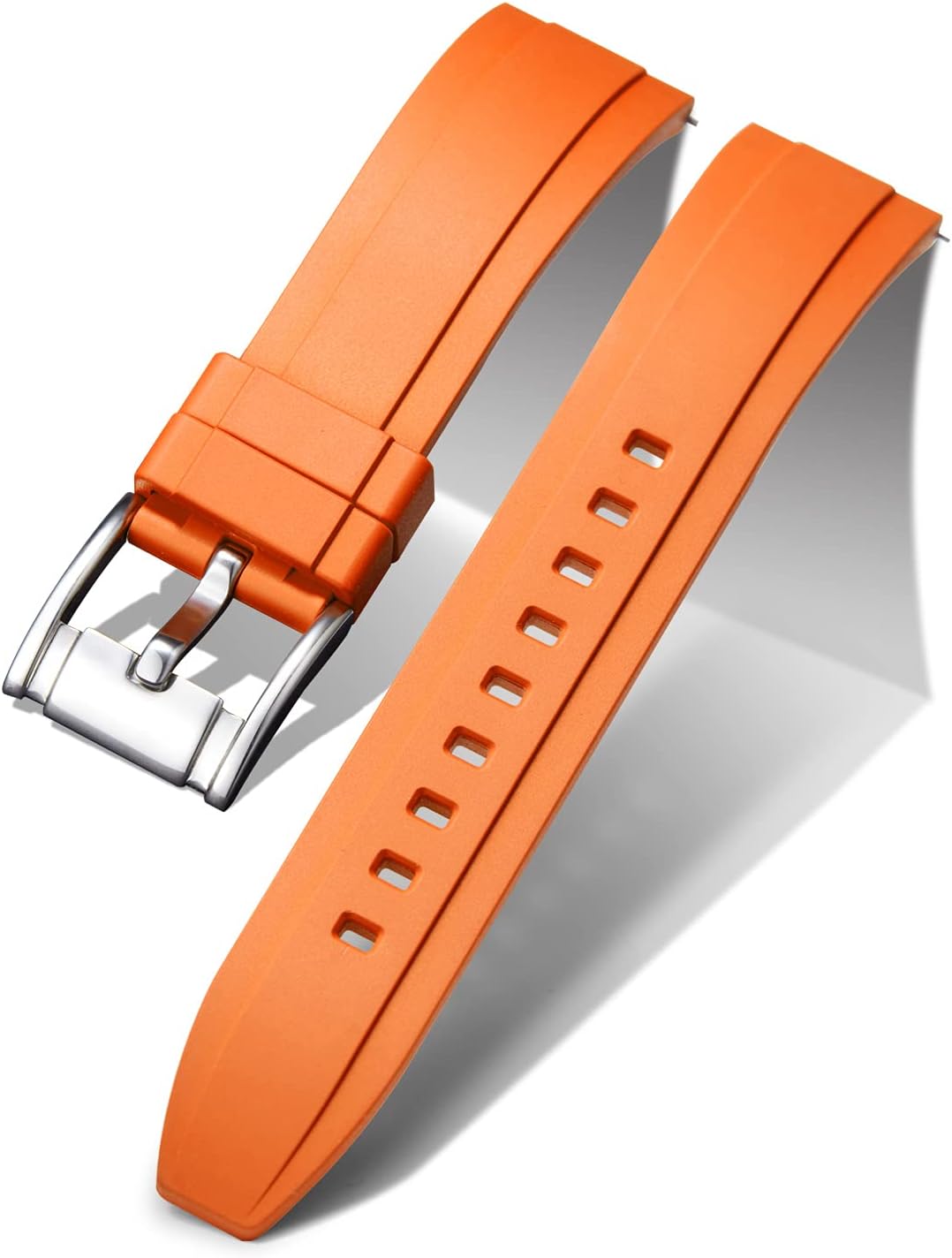 BINLUN Silicone Watch Bands Quick Release Rubber Strap 18mm 19mm 20mm 21mm 22mm 24mm Replacement Bands for Smartwatches for Men and Women with 11 Colors