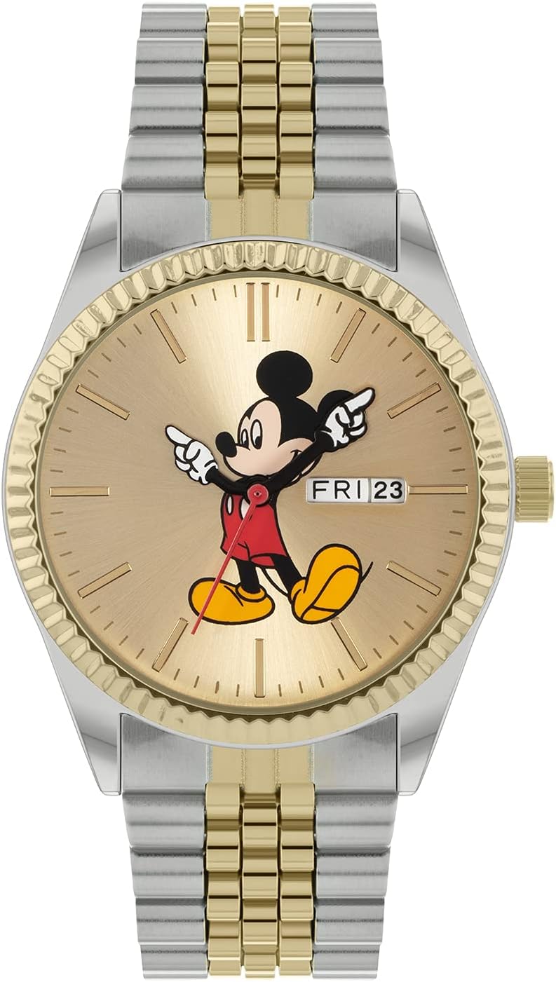 Disney Mickey Mouse MK8185 Two-Tone Children's Wrist Watch