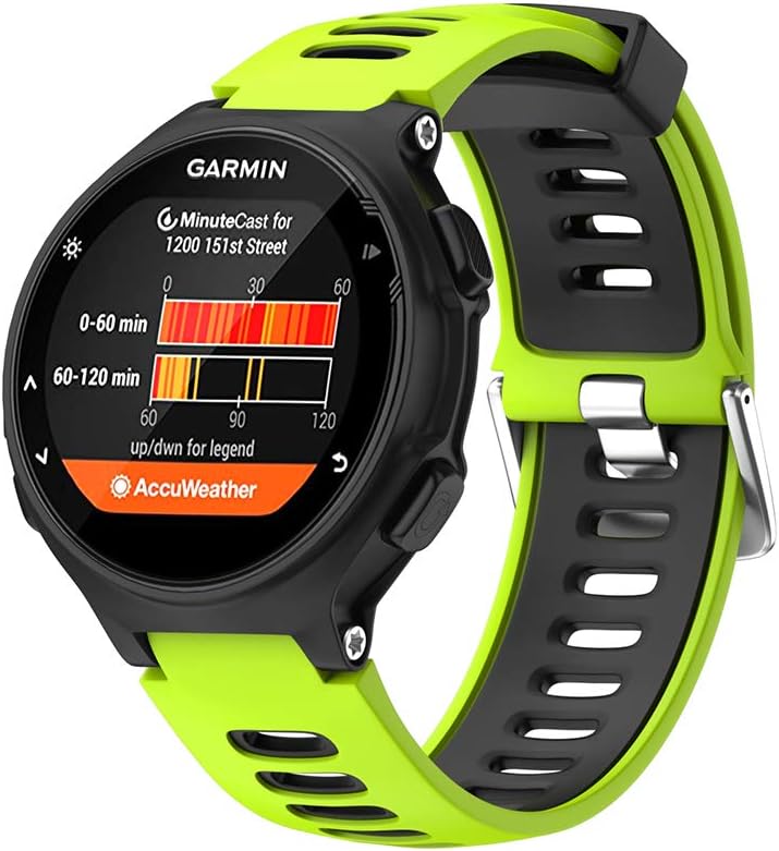 Compatible with Garmin Forerunner 735XT,630,620,235,230,220 Adjustable Replacement Bracelet