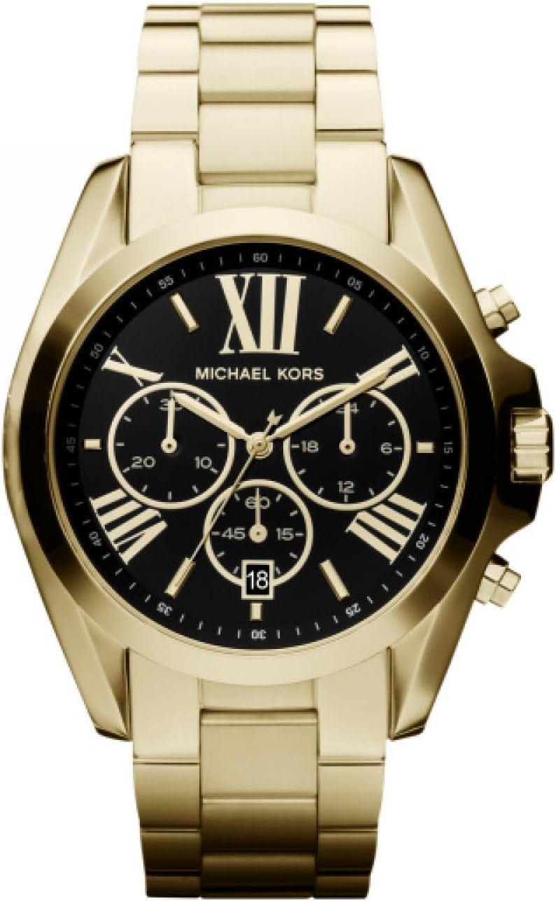 Michael Kors Bradshaw Women's Quartz Chronograph Stainless Steel Case Watch