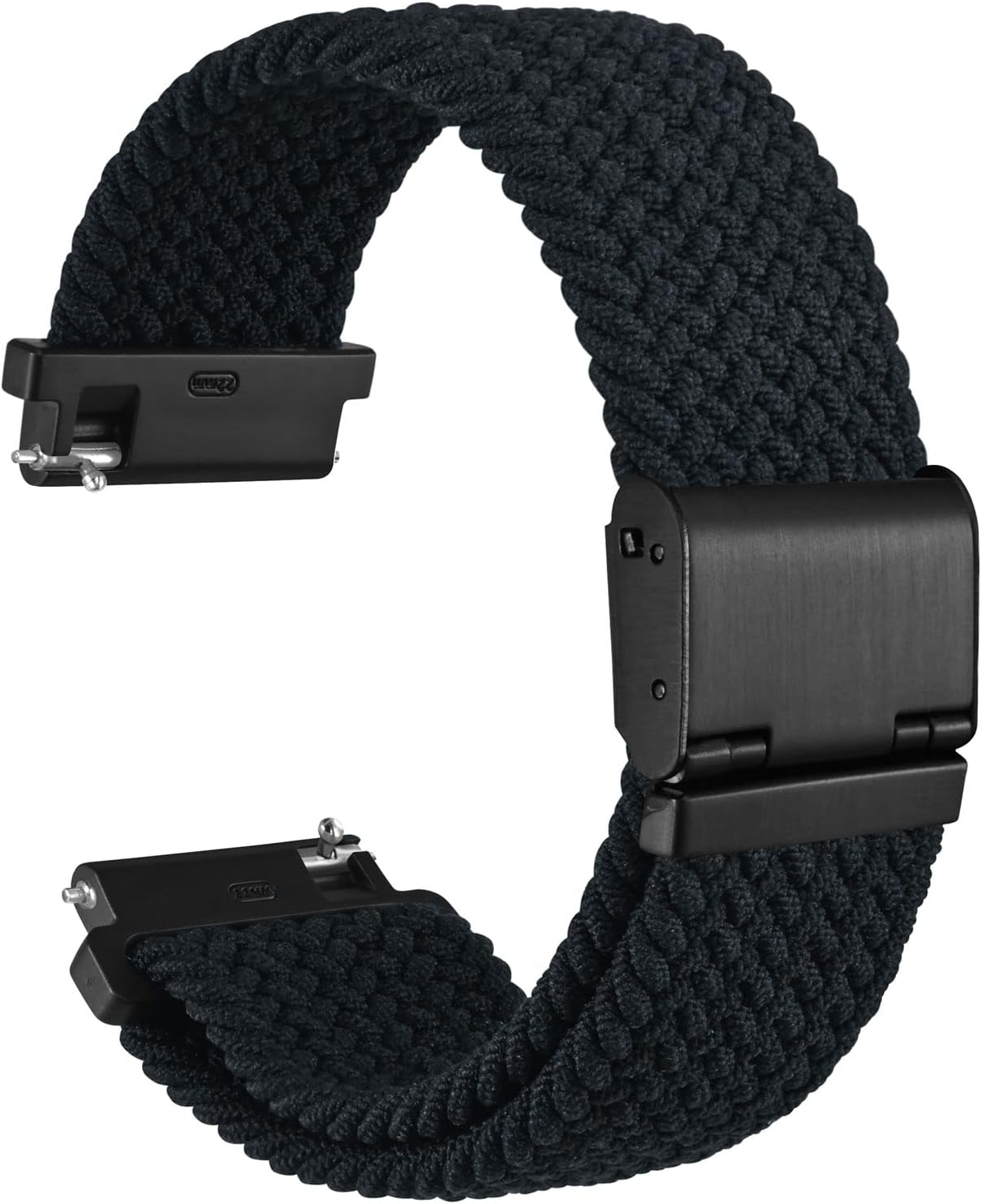 WOCCI Braided Nylon Watch Strap for Men and Women, Adjustable Buckle, Quick Release, Fabric Replacement Sport Straps 18 mm 19 mm 20 mm 21 mm 22 mm