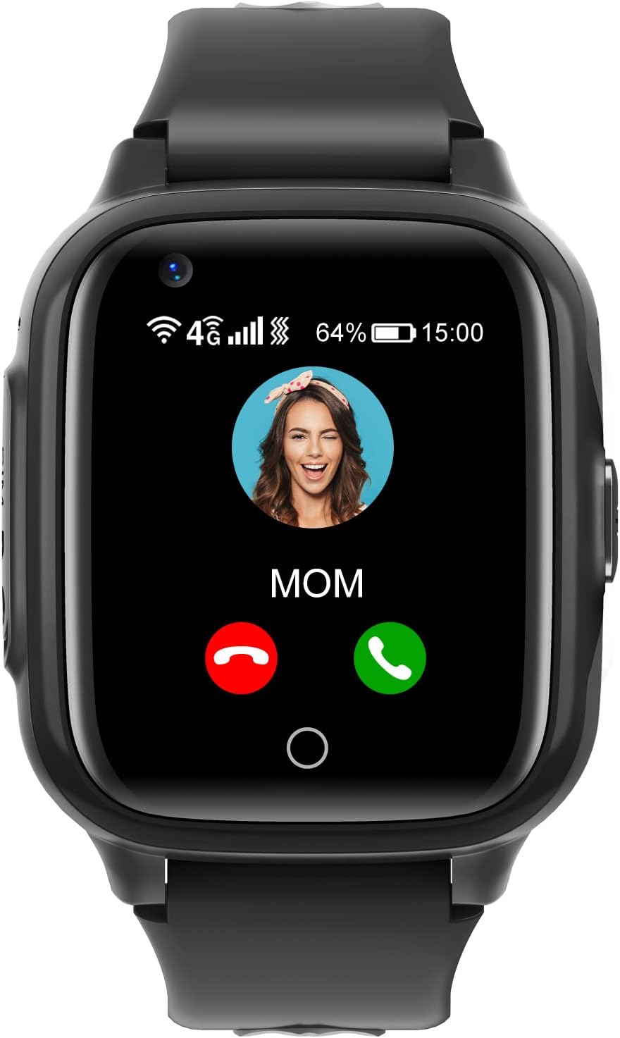 Smartwatch Children GPS 4G with WiFi Video Call SOS Camera Waterproof Message Alarm Stopwatch Class Mode Music Player Notification Vibration Gift for Boys and Girls