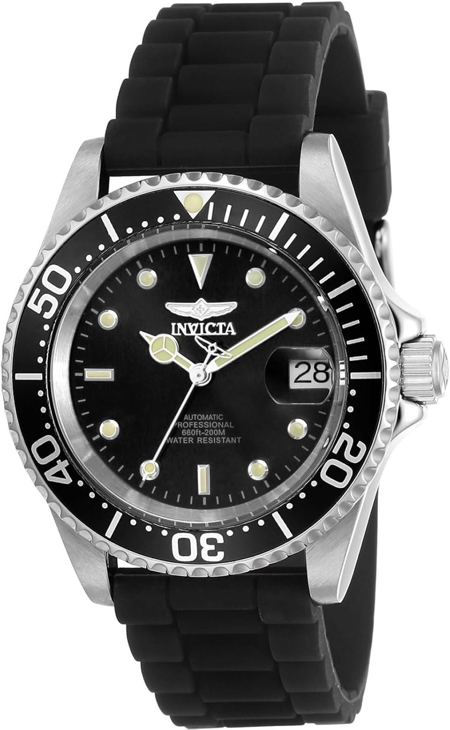 Invicta Pro Diver Men's Stainless Steel Automatic Movement Watch - 40mm