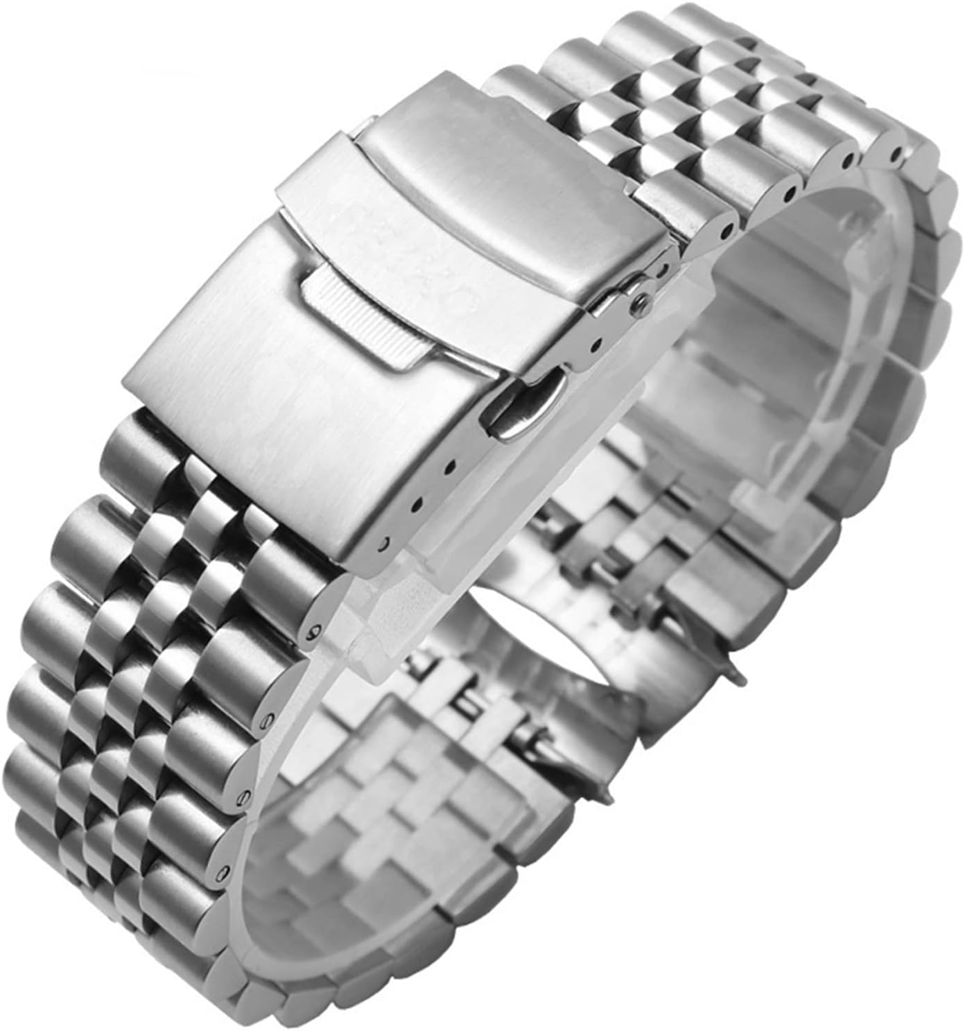 Per SEIKO No. 5 SKX009 SKX007 SKX175 SKX173 Cinturino in Acciaio Inox Solido 20mm 22mm Uomo Cinturino Accessori Cinturino Orologio Bracciale