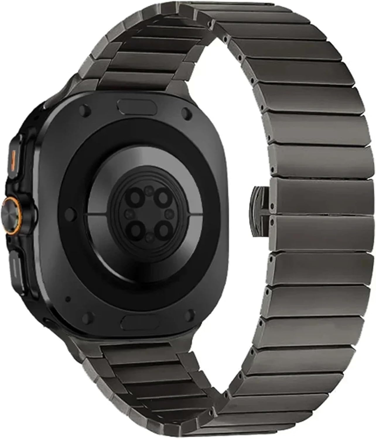 Luxury Samsung Galaxy Watch Ultra 47mm Bracelet with Butterfly Clasp for GALAXY Watch 47MM ULTRA Correa Titanium Metal Strap