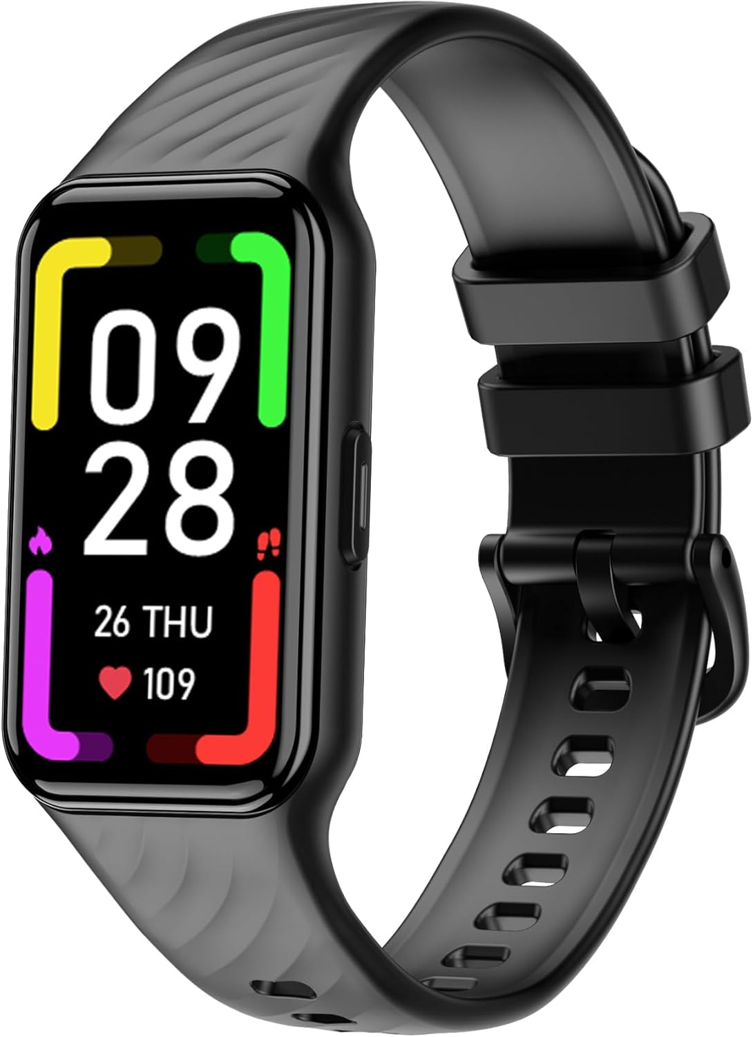 Blackview Men's Women's Smartwatch, Fitness Watch Heart Rate Monitor 110+ Sports/SpO2/Sleep/Pedometer, Notifications Smart Watch Activity Tracker for iOS Android