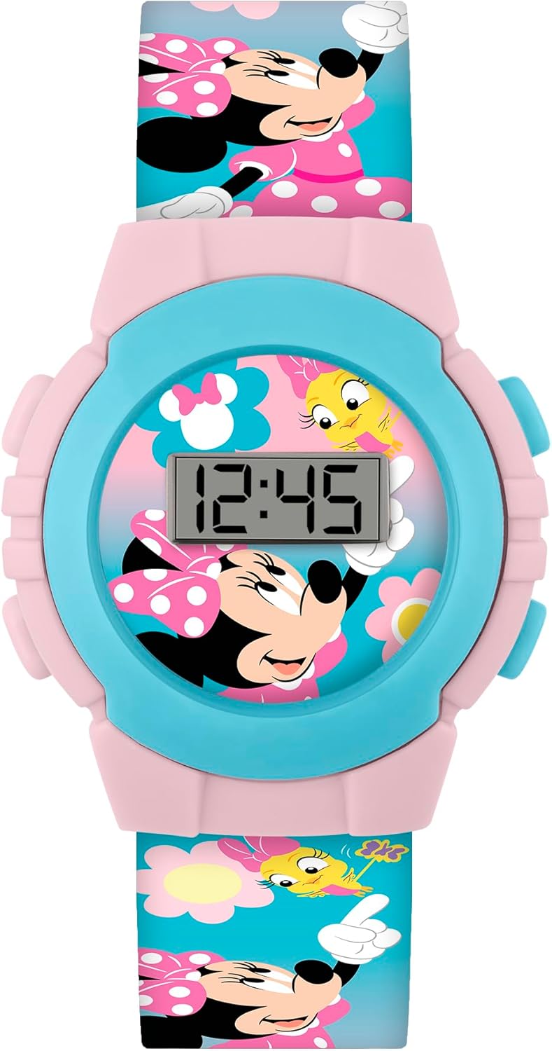 Minnie Disney Mouse MN4443 Multicolour Digital Clock