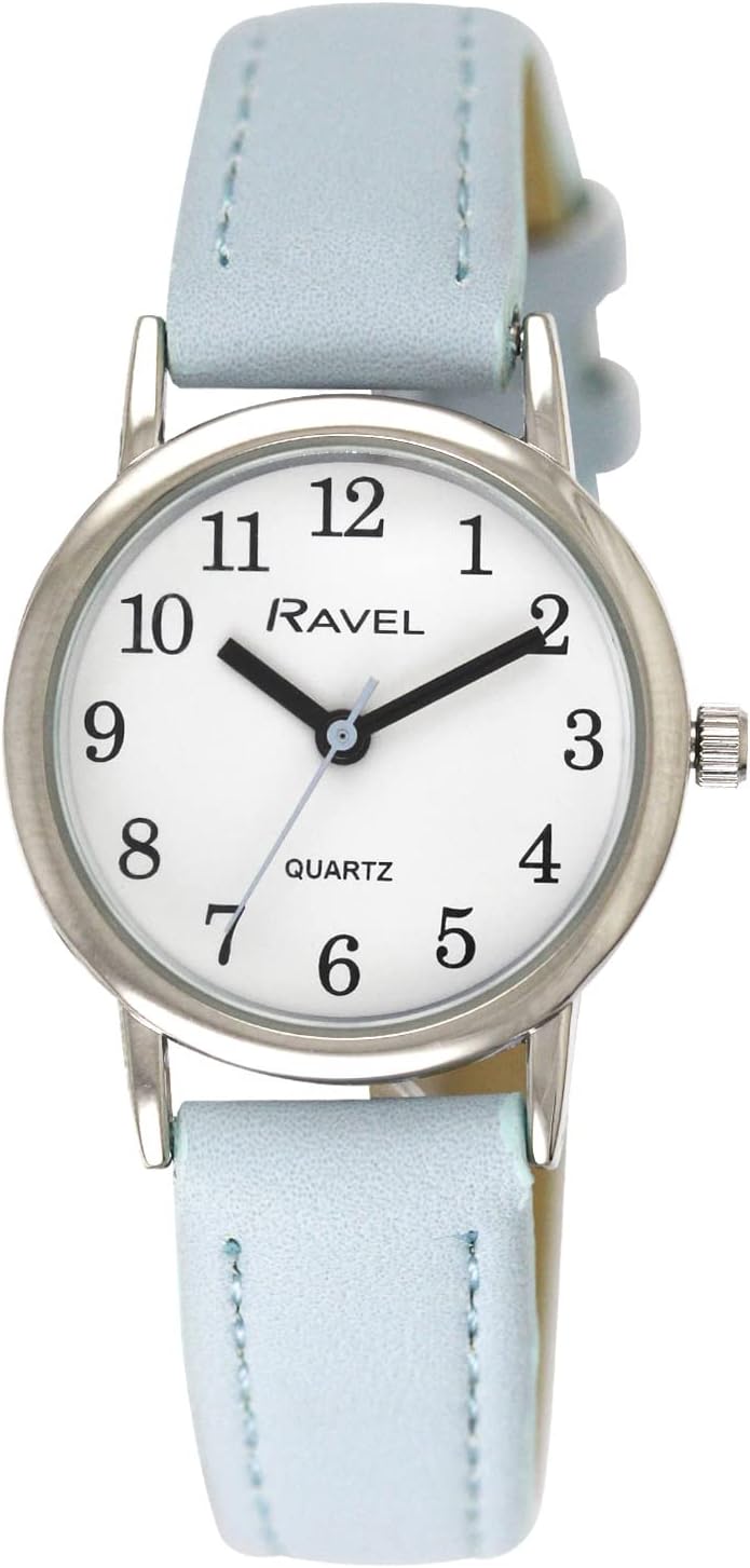 Ravel Women's Daily Use Pastel Color Watch (36mm Case) - Quartz - R0137