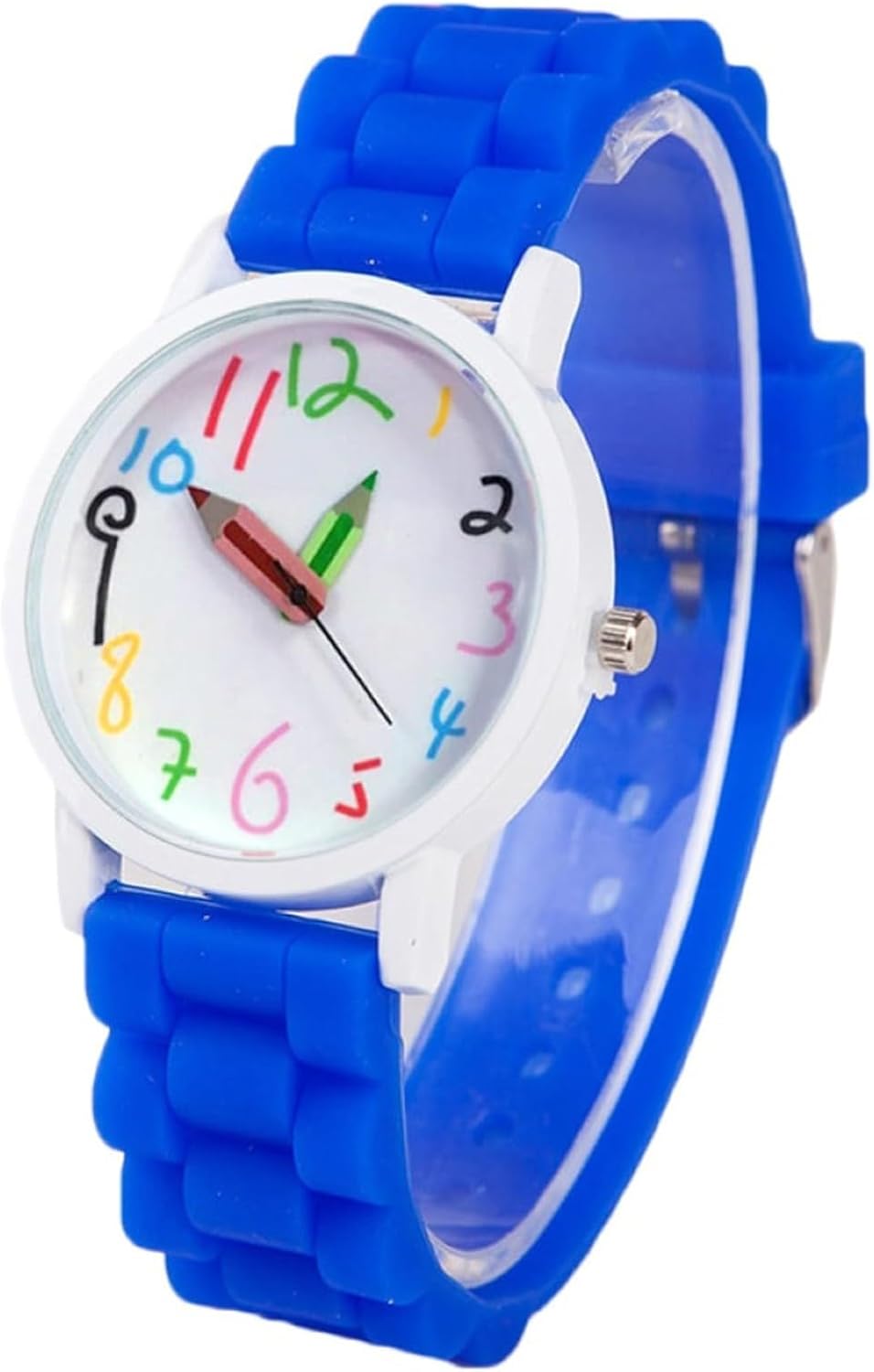 Boys Watches 13-15 Kids Baby Wrist for Boys Baby Child Learn to Tell Time Watch for Girls, blue, Strap