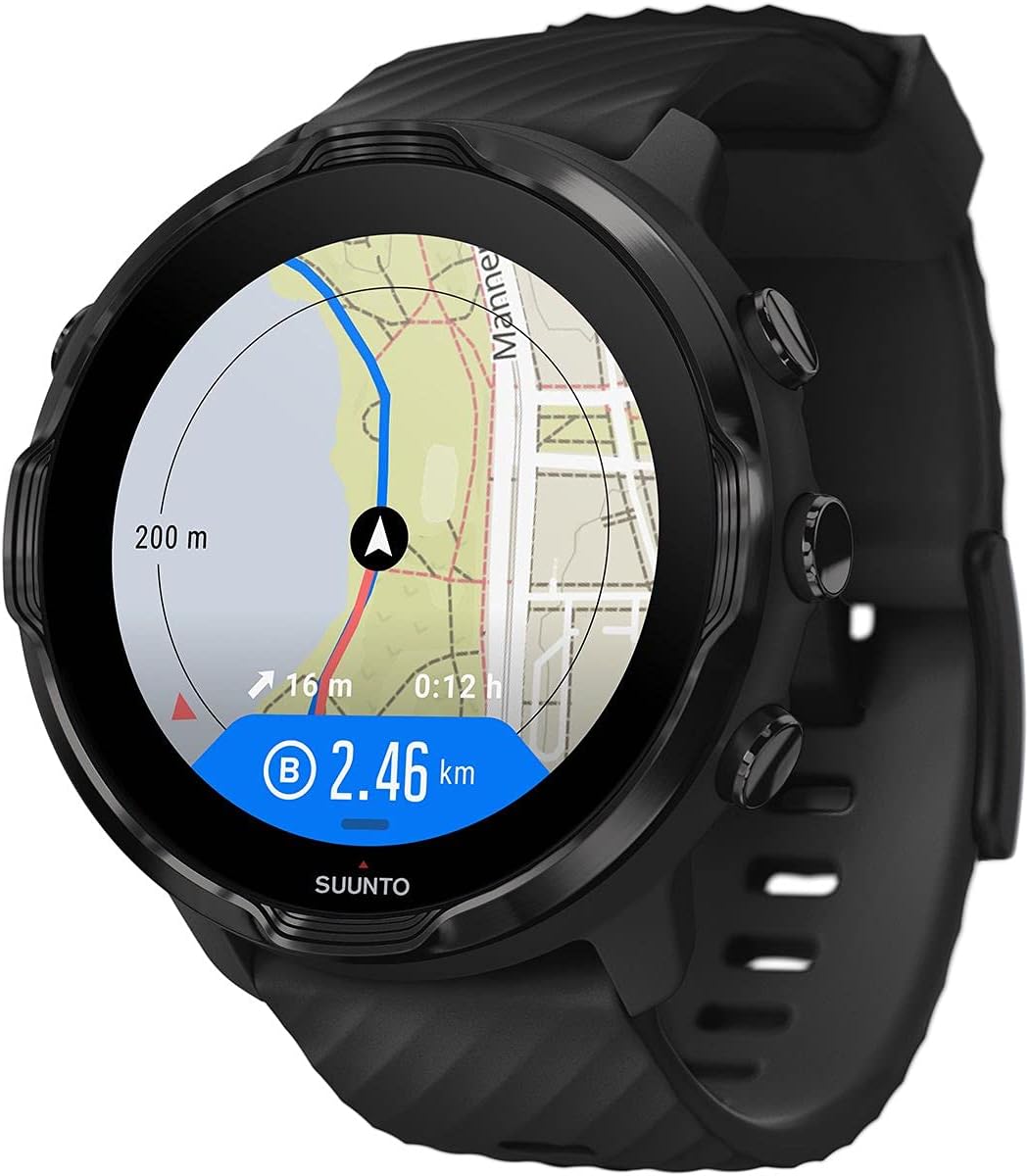 Suunto 7 Versatile Smartwatch for Multiple Sports Activities and Wear OS by Google