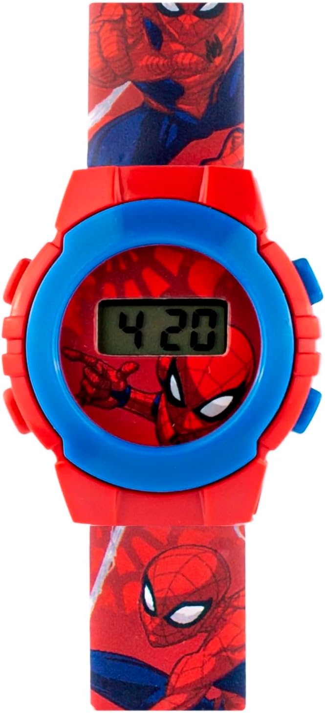 KIDS WATCHES - FASHION KIDS DIGITAL WATCHES - Stylish & Practical Boys Trendsetter | Time and Date in Different Designs, Spiderman, Strap