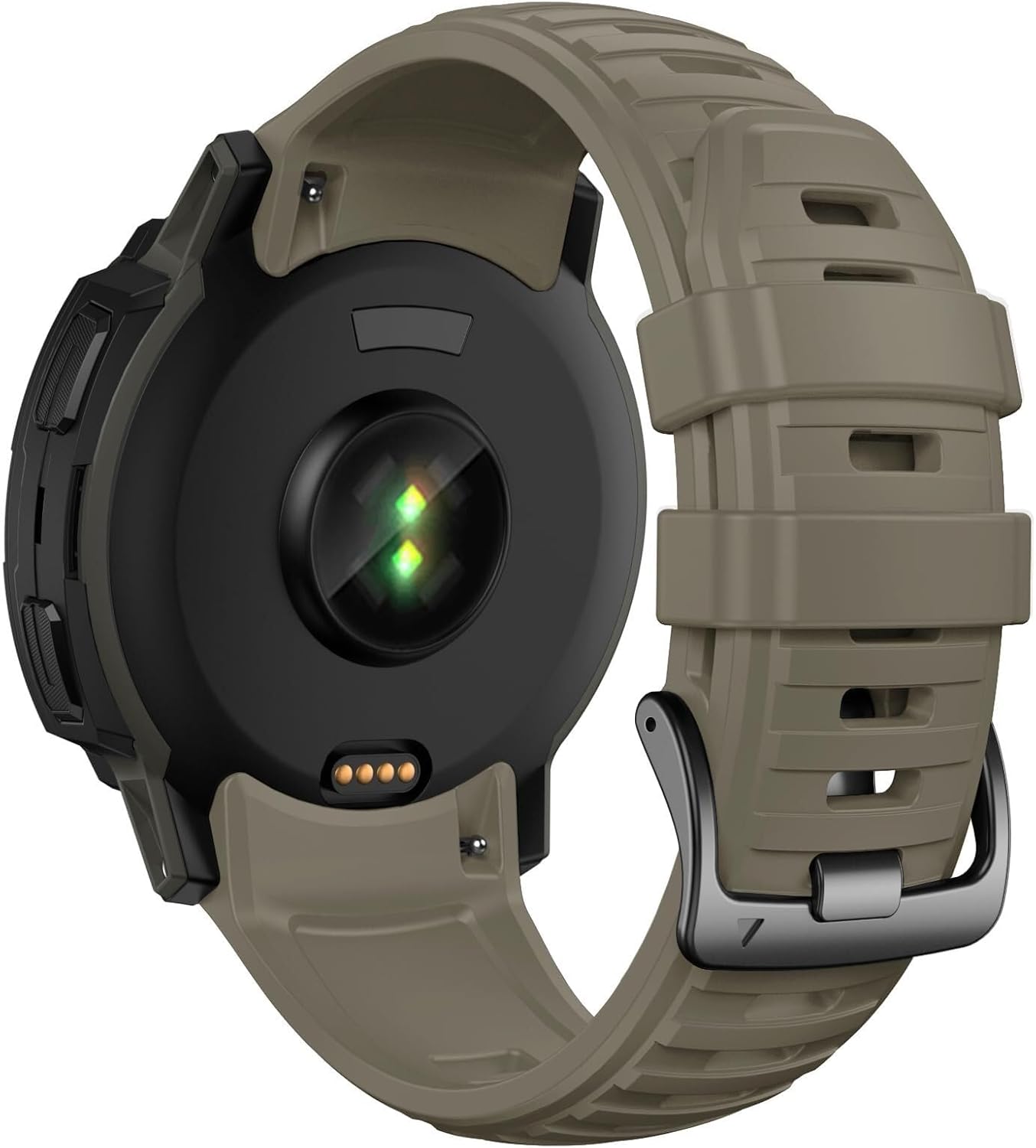 SCHIK Garmin Instinct 2X Solar 26mm Soft Silicone Replacement Band Strap