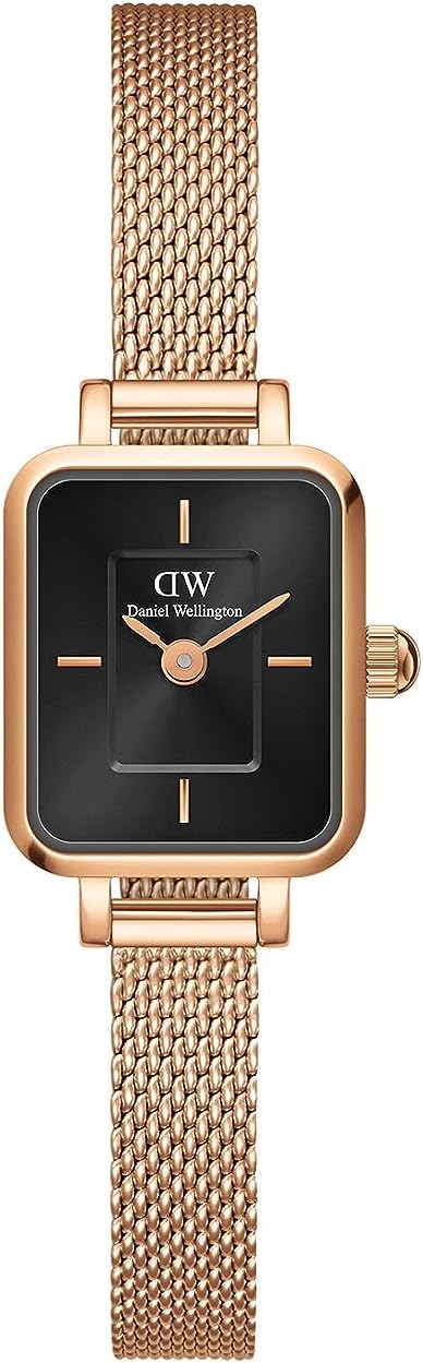 Daniel Wellington Quadro - Orologio in acciaio inossidabile placcato doppio oro (316L)