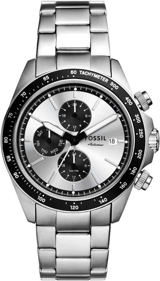 Fossil BQ2873 Heren Polshorloge, silver, BQ2873-AMZUK