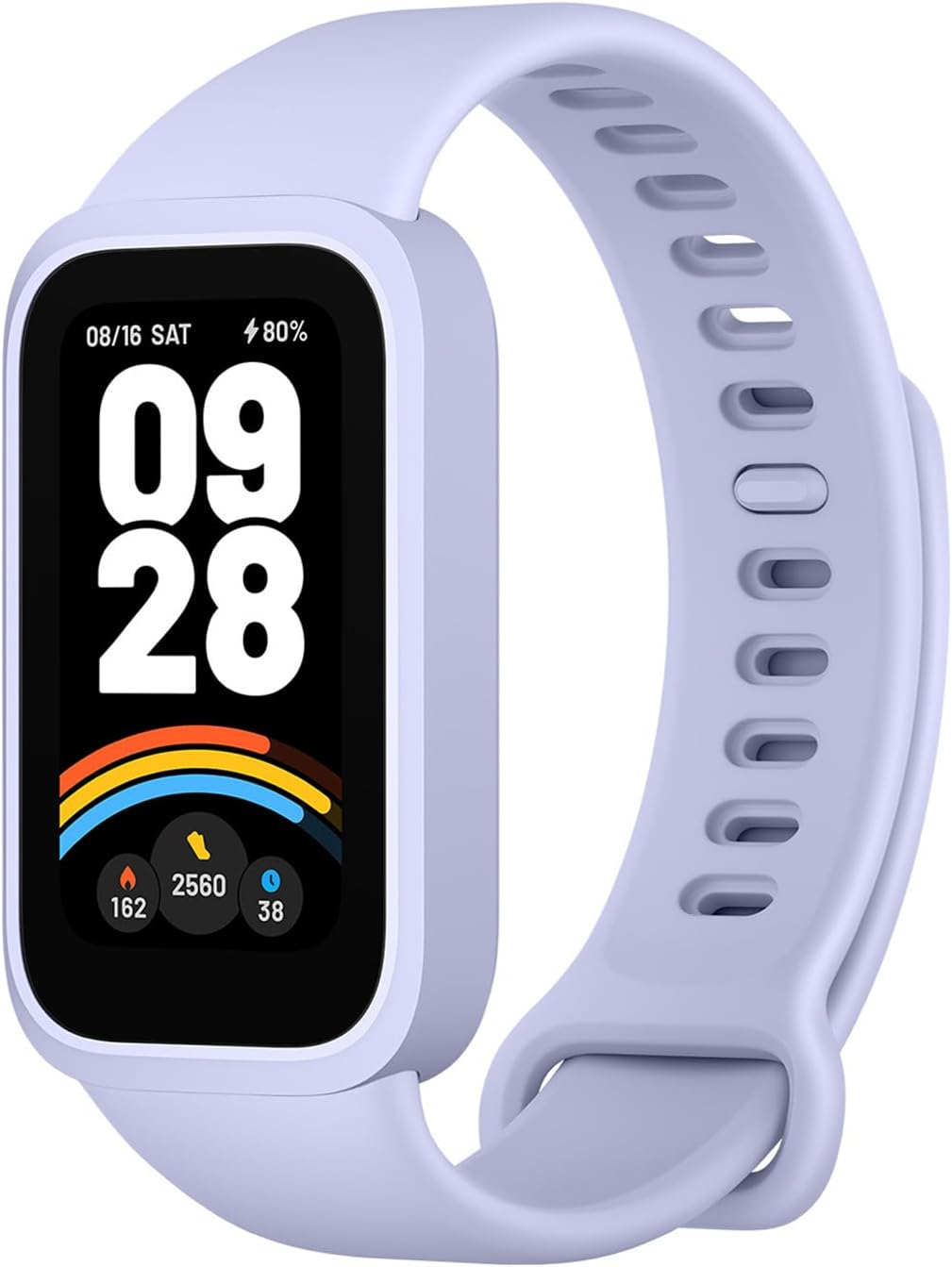 XIAOMI Smart Band 9 Active, Smart Watch, 1.47 Inch TFT Screen, Health Monitoring: SpO2, Heart Rate, Sleep and Stress, Water Resistance 5 ATM, Battery Life 18 Days, Purple